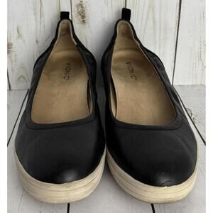 Vionic Jacey Wedge‎ Women’s Black Arch Support Size US 8.5M